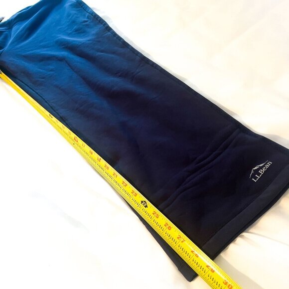 NEW LL Bean Primaloft Therma-stretch Fleece Mid-Rise Straight-Leg Navy Pants XL - Picture 13 of 16